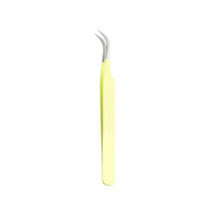 Light Chartreuse Curved Volume Tweezer
